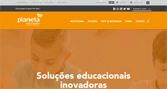 Desktop Screenshot of planetaeducacao.com.br